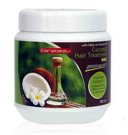 Натуральная кокосовая маска для волос CAREBEAU PALMY 500 мл. Таиланд CAREBEAU coconut hair treatment wax 500 ml. Thailand