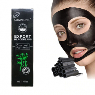 Детоксикационная грязевая пилинг-маска с углем из Тайланда Koainiuniu Export Blackheads Charcoal Peel- off Mask 120 гр. ТАИЛАНД