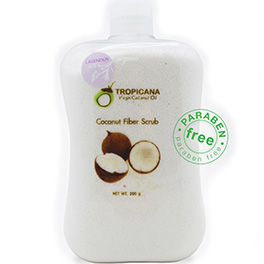 Coconut fiber scrub Tropicana oil 200 gr. Thailand