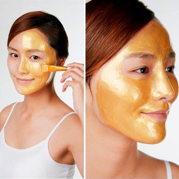 Корейская маска для лица с 24 каратным золотом maska-dlya-lica-esthetic-house-piolang-24k-gold-wrapping-mask-корея