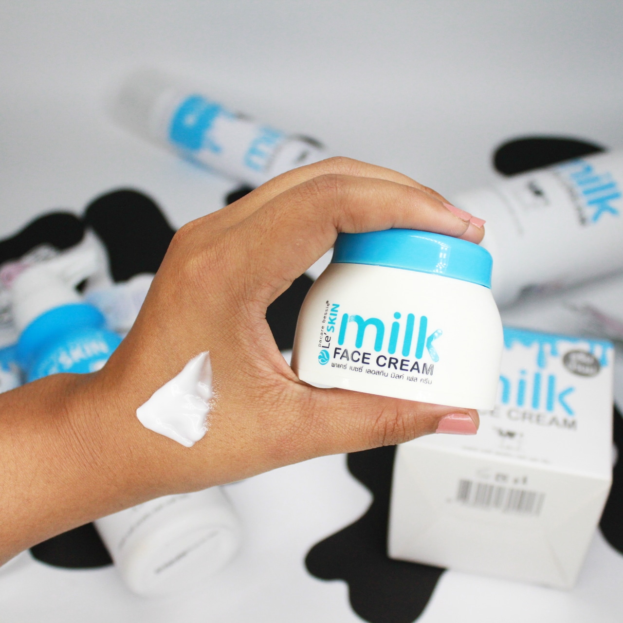 Натуральный крем для лица с молоком Le’ SKIN milk Face Cream 30 мл. Таиланд
