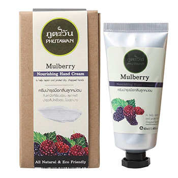 Phutawan mulberry Hand Cream 40 gr. Thailand