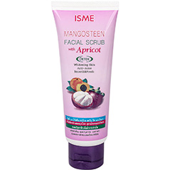 Скраб для лица из Тайланда с Мангостином и Абрикосом ISME Mangosteen Facial Scrub with Apricot 100 гр.