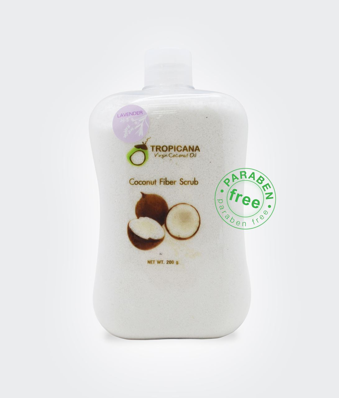 Натуральный сухой кокосовый скраб для тела из Тайланда Coconut fiber scrub Tropicana oil купить в Москве и Московской области.