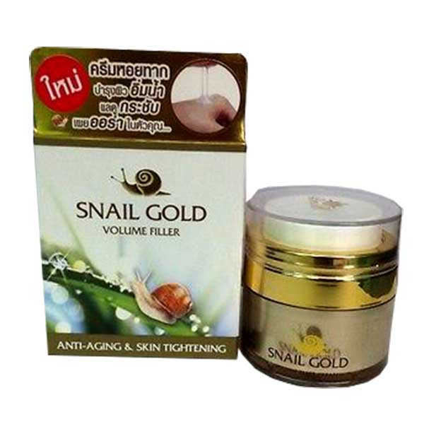 Натуральный крем для лица со слизью улитки Bm.B Snail Gold Volume Filler 15 гр. Таиланд