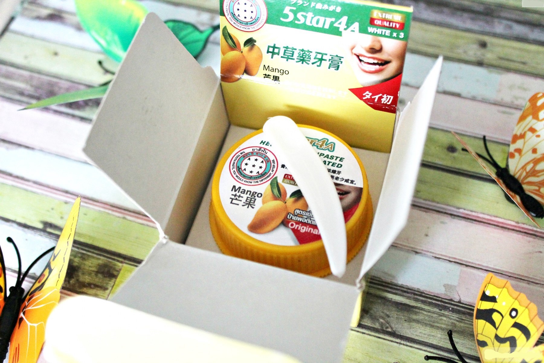 Тайская концентрированная зубная паста с манго от 5STAR 4A 
