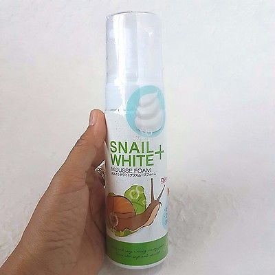 Тайская улиточная пенка-мусс для умывания от Daiso Snail white 150 мл.