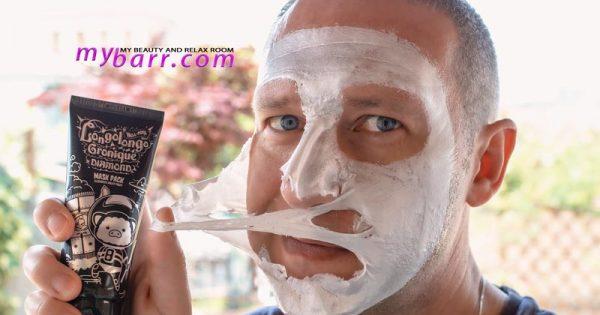 Бриллиантовая оздоравливающая маска-пленка для лица elizavecca-longolongo-gronique-diamond-mask-pack-prova-atrappo-mybarr