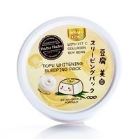Daiso Tofu soybean whitening sleeping mask 100 gr. Thailand.OZBM