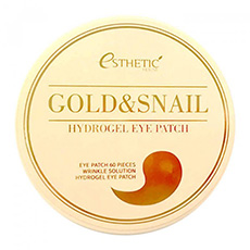 Esthetic House Gold & Snail Hydrogel Eye Patch 60 patches. Korea. КОРЕЙСКАЯ КОСМЕТИКА