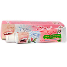 Isme Rasyan Herbal Toothpaste Extra White Clove, Aloe Vera & Guava Leaf 30 gr. Thailand