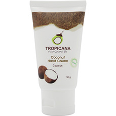 Кокосовый крем для рук из Тайланда без парабенов Tropicana Oil Coconut Hand Cream Paraben Free 50 гр. ТАИЛАНД