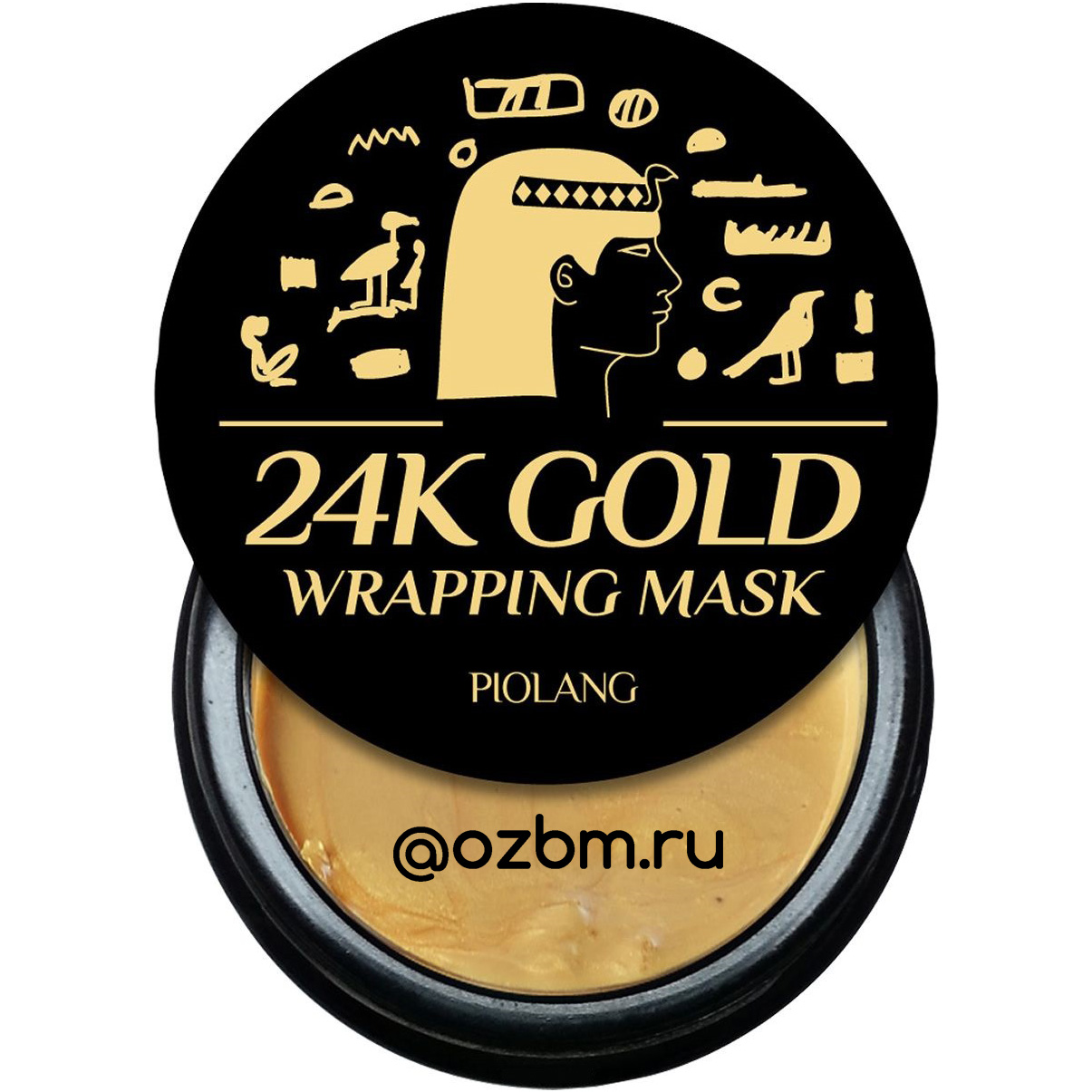 Корейская маска для лица с 24 каратным золотом ESTHETIC HOUSE PIOLANG 24k GOLD WRAPPING MASK 80 мл. корея