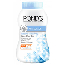 Матирующая голубая пудра для лица из Тайланда PONDS Angel Face Natural Mattifying Face Powder 50 гр. Pond's Angel Face Natural Mattifying Powder 50gr