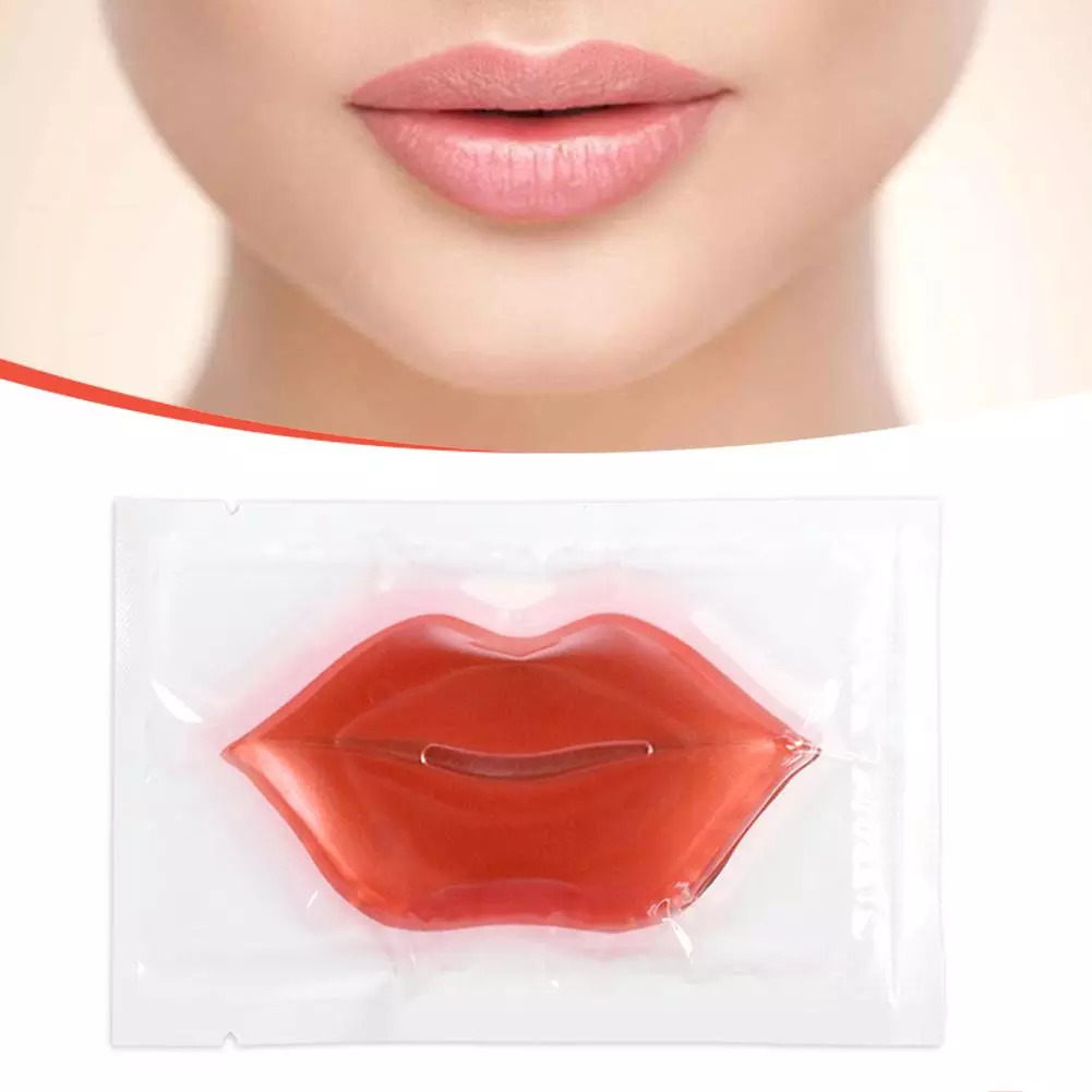 Натуральные коллагеновые патчи для губ с красным вином Belov Collagen Crystal Lip Mask 6 гр. Таиланд