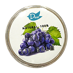 Натуральный бальзам для губ из Тайланда с Виноградом Dear Natural 100% Grape Lip Balm 10 гр. Таиланд