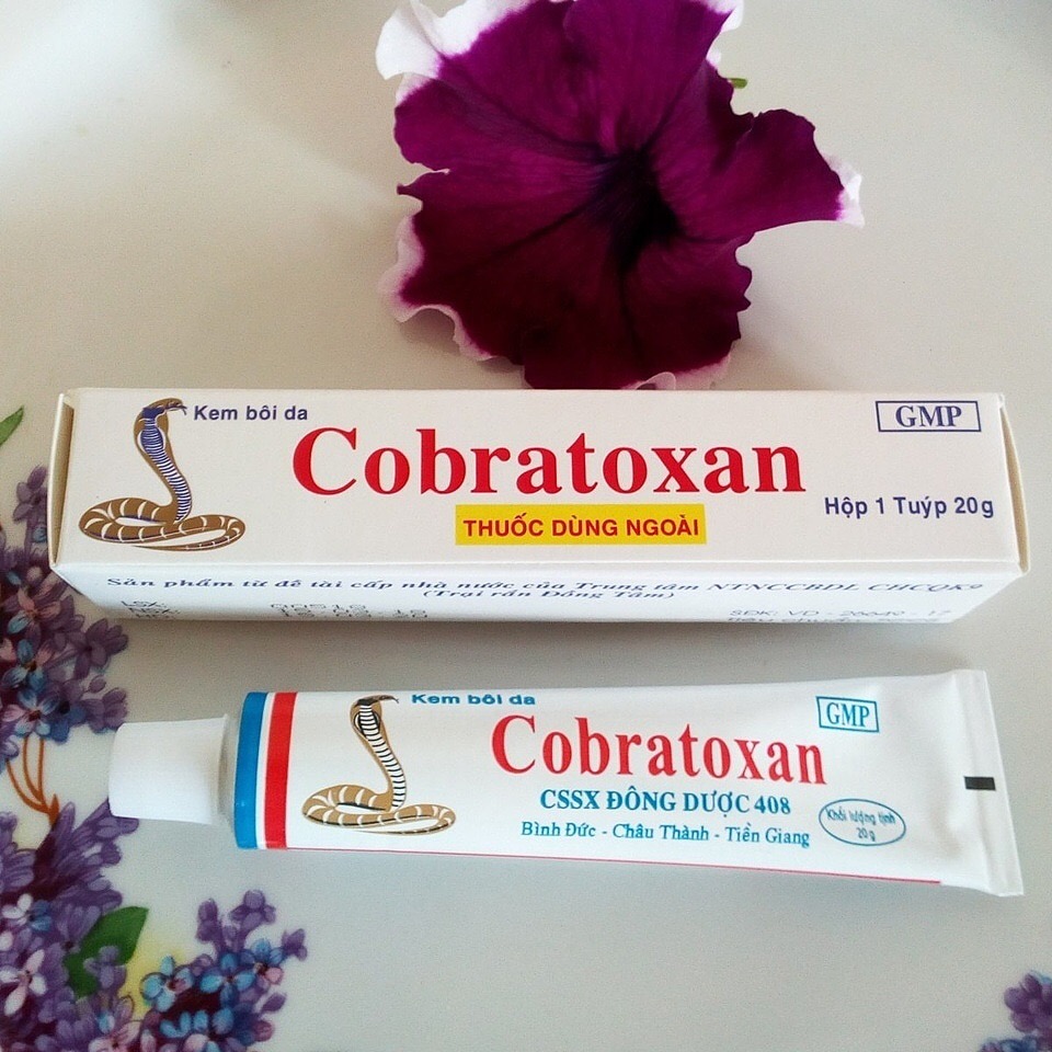 Натуральный обезболивающий крем на основе яда кобры Кобратоксан COBRATOXAN 20 гр. Таиланд