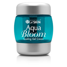 Охлаждающий крем гель для лица из Тайланда Aqua Bloom Cooling Gel Cream Le'Skin 30 мл. ТАЙСКИЙ ГЕЛЬ