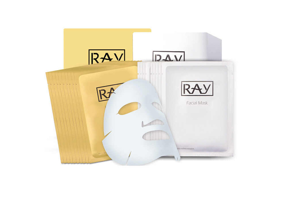Омолаживающая маска для лица из Таиланда с коллоидным серебром RAY Facial Mask Silver 43 гр. ТАЙСКАЯ МАСКА ДЛЯ ЛИЦА RAY тай