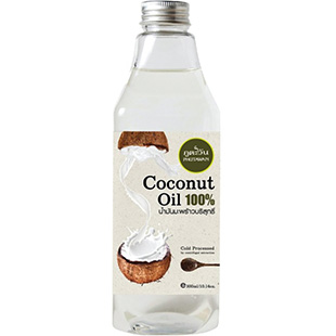 Phutawan Coconut Oil 100% cold pressed 450 мл. Thailand