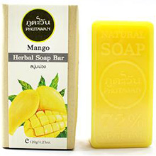 Phutawan Mango HERBAL SOAP BAR 120 gr. Thailand