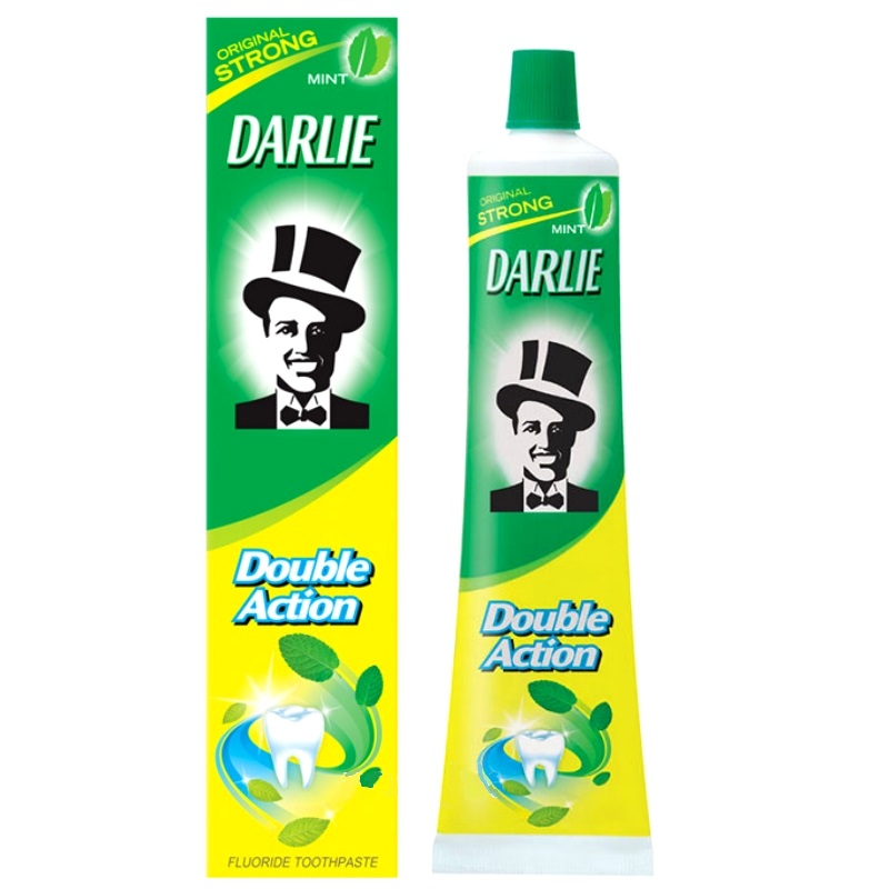 Популярная Тайская зубная паста Дарли двойная свежесть Darlie Double action 