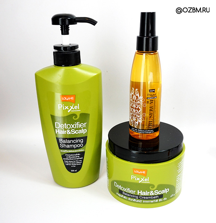 Шампунь Детокс Природный баланс Pixxel Detoxifier Hair & Scalp Balancing Shampoo