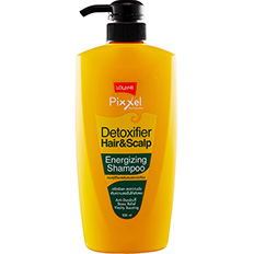 Шампунь для волос Детокс Антистресс из Тайланда Lolane Pixxel Detoxifier Hair & Scalp Energizing Shampoo 500 мл. ТАЙ