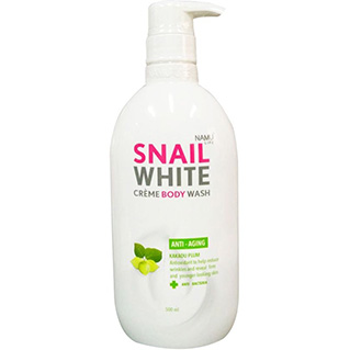 Snail White NAMU LIFE Cream Body Wash Anti-Aging KAKADU PLUM 500 ml. Thailand