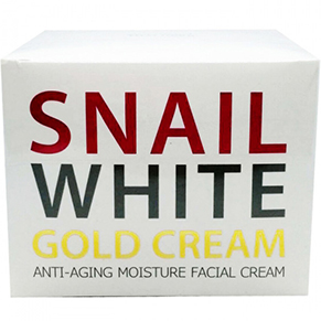 ТАИЛАНД. Тайский антивозрастной лифтинг крем для лица с муцином улитки Snail White Gold Cream Royal Thai Herb 50 мл.