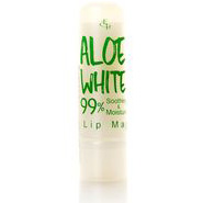 Тайская гигиеническая помада Алоэ вера с проявляющимся оттенком розового Aloe vera 99% White