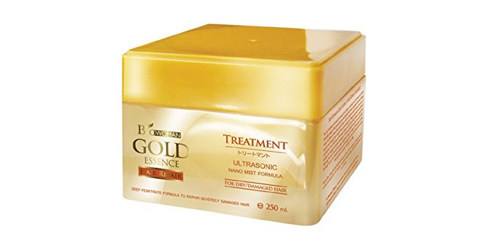 Тайская маска для ослабленных волос Biowoman Gold Essence for hair Repair Treatment 250 мл. тай