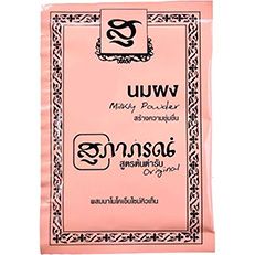 Тайская молочная маска пудра - средство для умывания с Q10 и протеинами молока Supaporn. milky-powder