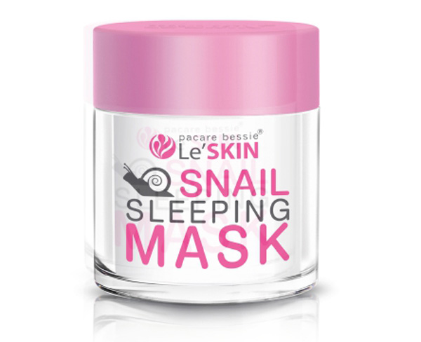Тайская ночная маска для лица с муцином улитки Snail Sleeping Mask Le'SKIN 50 мл. КУПИТЬ ТАЙСКУЮ МАСКУ ДЛЯ ЛИЦА