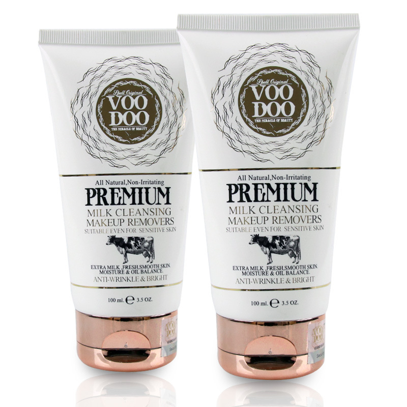Тайская пенка для снятия макияжа с молоком Voodoo Premium Milk Cleansing Makeup Remover 100 мл. купить в москве и по всей россии