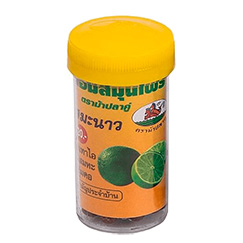 Тайские травяные шарики от кашля и боли в горле с лаймом Kongka Herb 100 шт.