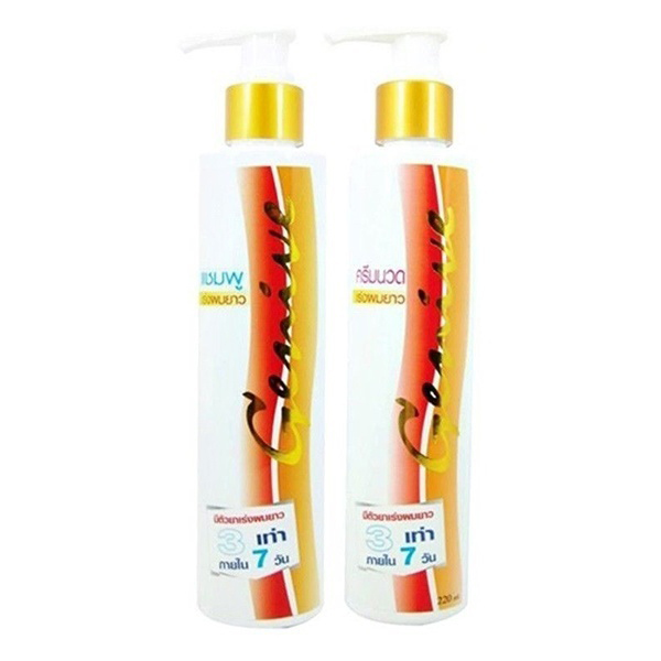 GENIVE Shampoo 265 ml. Conditioner 265 ml. Thailand