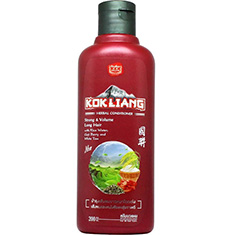 Тайский кондиционер для укрепления и роста волос с ягодами годжи Kokliang Herbal Conditioner Strong & Volume Long Hair 200 мл