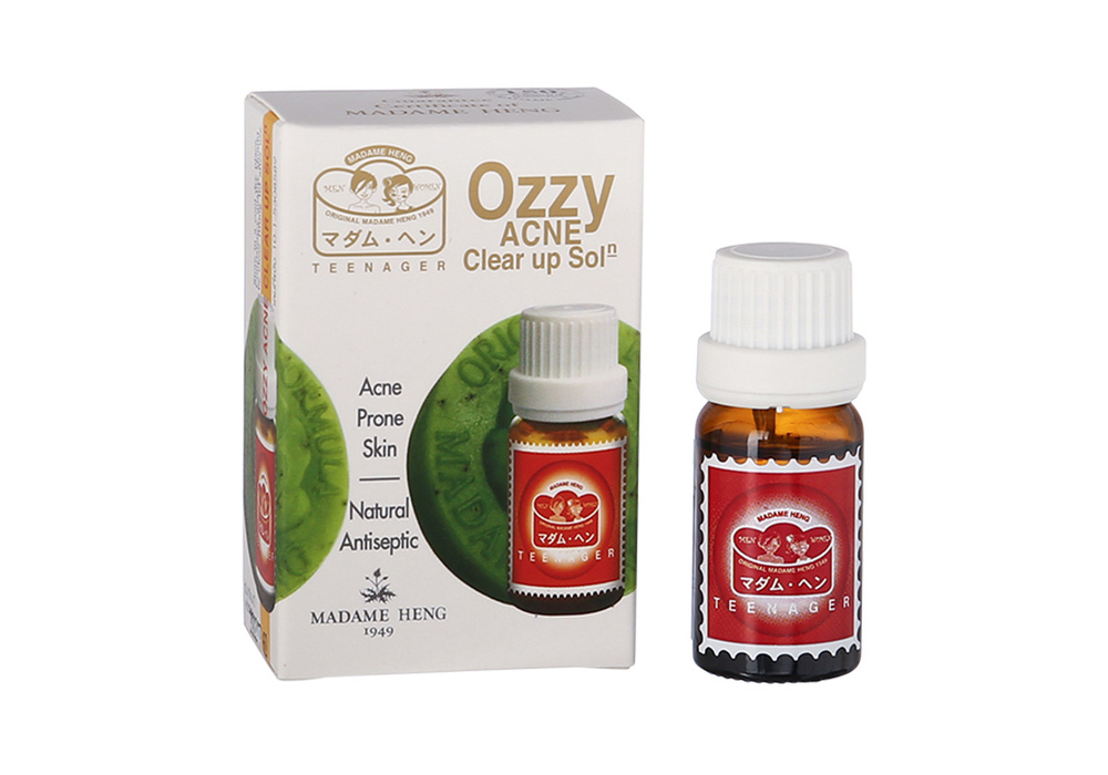 Тайский лосьон против акне от Madame Heng Ozzy acne claer Up Solution 14 мл. loson-dlya-problemnoj-kozhi-madame-heng-ozzy-acne-clear-up-solution-14-ml