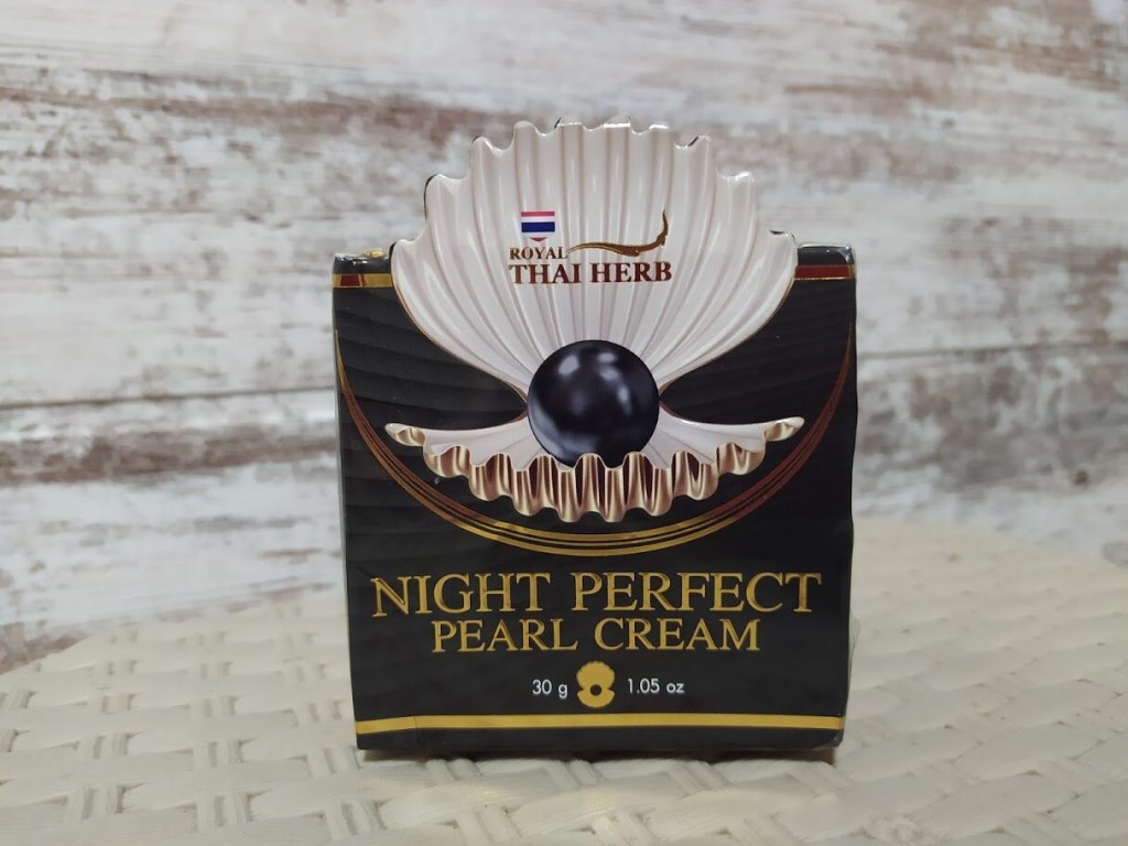 Тайский ночной крем для лица с жемчужной пудрой Royal Thai Herb Night Perfect Pearl Cream 30 гр. НОЧНОЙ КРЕМ ИЗ ТАЙЛАНДА