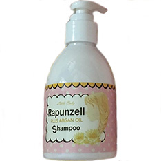 Тайский шампунь для отращивания длины волос с аргановым маслом Рапунцель Rapunzell plus argan oil shampoo by Little Baby 150 мл. ТАЙ