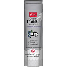 Тайский шампунь для волос с кокосовым маслом caring_coconut_charcoal_natural_shampoo_200_ml