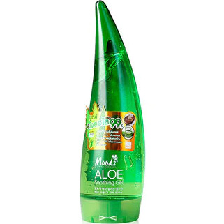 Тайский Успокаивающий гель для лица и тела Алоэ 99% Moods Skin Care Aloe Soothing Gel 250 мл.