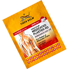 Tiger Balm Medicated Plaster-RD RED Warm. ТАЙЛАНД МОСКВА. TIGER balm medicated plaster RED. Thailand. Medicated_Plaster