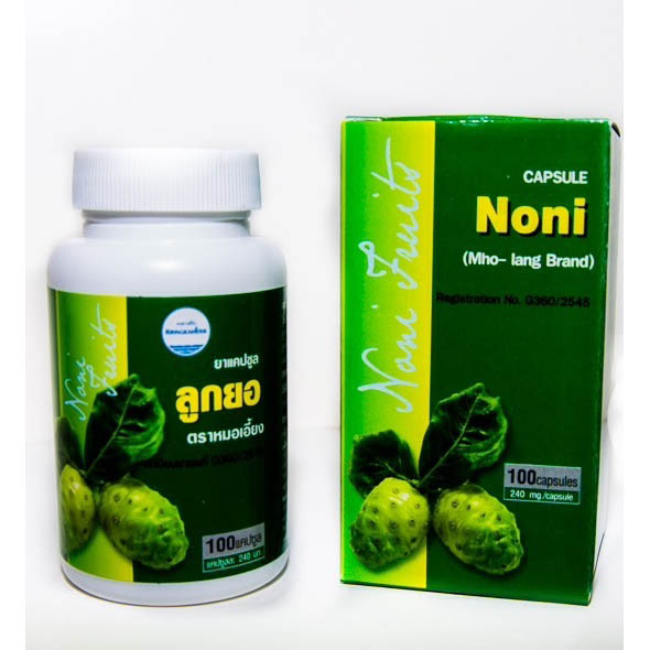 Тайские травяные капсулы из Тайланда Нони для иммунитета Kongka Mho-Lang Brand купить в Москве и Московской области.