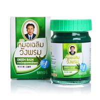 Зелёный бальзам из Тайланда с Клинакантусом Wang prom herb green balm 100 мл. ТАЙСКИЙ ЗЕЛЕНЫЙ БАЛЬЗАМ